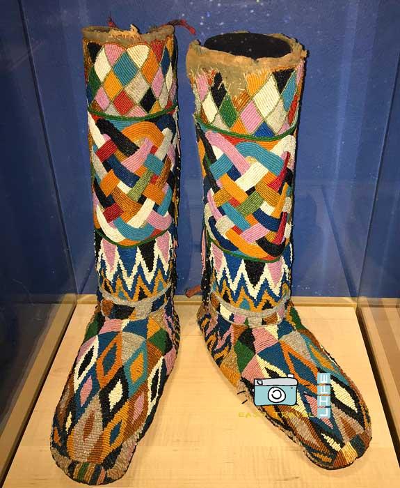 beaded shoes